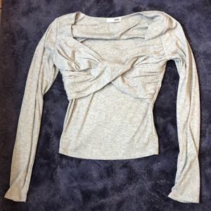 Small gray long sleeve